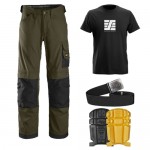 Snickers 3314 Kit1 Included 9110 - PTD Belt - SD T-Shirt, Snickers Trousers Kit Snickers 3314 Kit1 Included 9110 - PTD Belt - SD T-Shirt, Snickers Trousers Kit