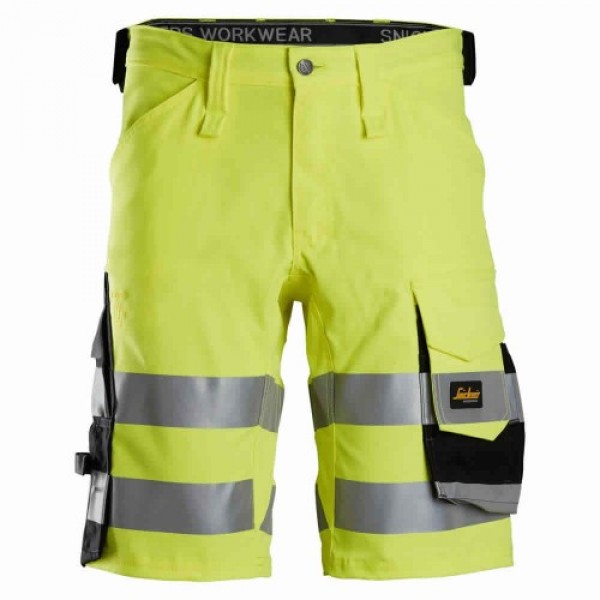 Snickers 6136 Hi-Vis Class 1 Stretch Shorts Snickers 6136 Hi-Vis Class 1 Stretch Shorts