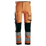 Snickers 6334 Hi-Vis Stretch Trousers