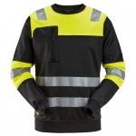 Snickers 8031 Hi-Vis Class 1 Sweatshirt Snickers 8031 Hi-Vis Class 1 Sweatshirt