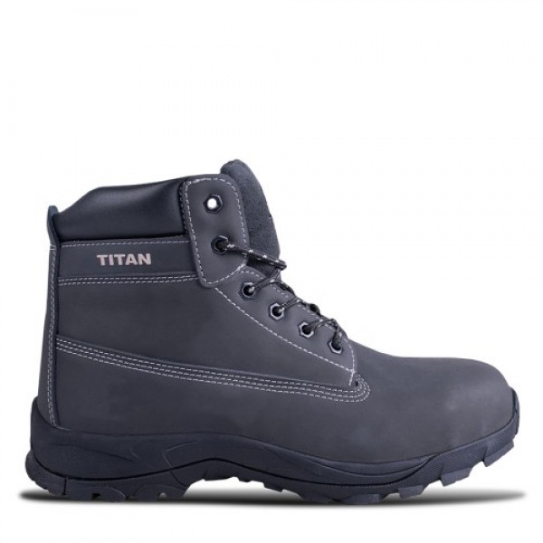 Titan Jaguar Black Safety Boots