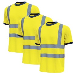 UPower Glitter 3 Pack Hi-Vis T-Shirt