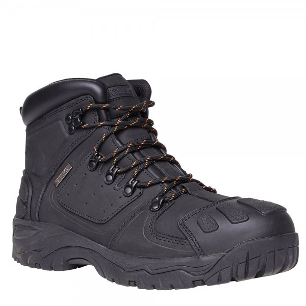 Worktough Ridgeway Waterproof Black Safety Boots