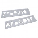 Letter and Number Templates