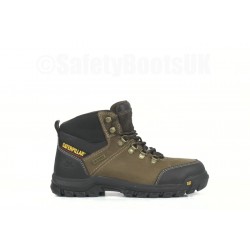 CAT Framework Brown Safety Boots