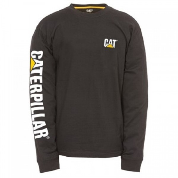 CAT 1510034 Trademark Banner LS T-Shirt CAT 1510034 Trademark Banner LS T-Shirt