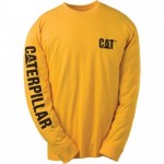CAT 1510034 Trademark Banner LS T-Shirt CAT 1510034 Trademark Banner LS T-Shirt