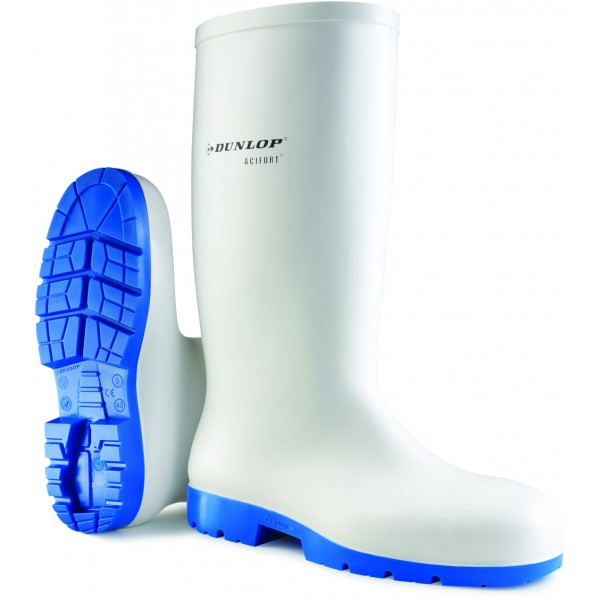 Dunlop Acifort Classic+ White Safety Wellingtons