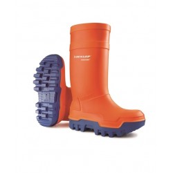 Dunlop Purofort C662343 Thermo+ Orange Safety Wellingtons