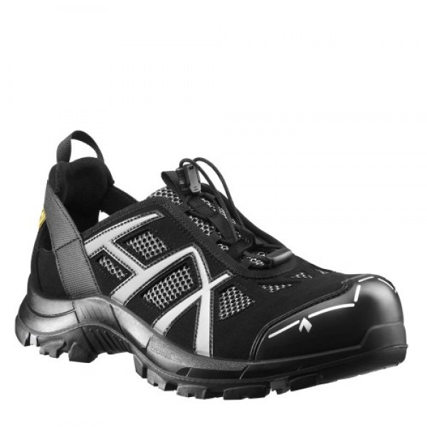 Haix Black Eagle Black/White ESD Safety Shoes 610005