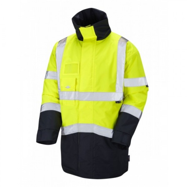 Leo Workwear Marwood Class 3 Yellow Superior Anorak