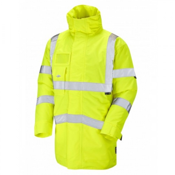 Leo Workwear Marwood Class 3 Yellow Superior Anorak