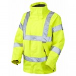 Leo Workwear Rosemoor Class 3 Yellow Ladies Breathable Jacket