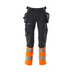 Mascot Accelerate Safe 19131 Hi Vis Class 1 Trousers with Holster Pockets