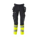 Mascot Accelerate Safe 19131 Hi Vis Class 1 Trousers with Holster Pockets