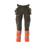Mascot Accelerate Safe 19131 Hi Vis Class 1 Trousers with Holster Pockets