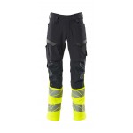 Mascot Accelerate Safe 19879 Hi Vis Trousers with Kneepad Pockets