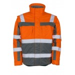 Mascot Safe Compete Loreto 09335 Water Repellent Class 3 Hi Vis Winter Jacket