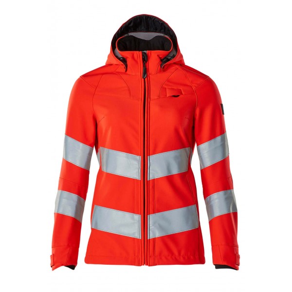 Mascot Safe Supreme 18512 Ladies Fit Water Repellent Class 3 Softshell Hi-Vis Jacket Mascot Safe Supreme 18512 Ladies Fit Water Repellent Class 3 Softshell Hi-Vis Jacket
