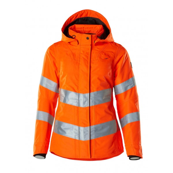 Mascot Safe Supreme 18545 Ladies Fit Waterproof Class 3 Winter Hi-Vis Jacket Mascot Safe Supreme 18545 Ladies Fit Waterproof Class 3 Winter Hi-Vis Jacket
