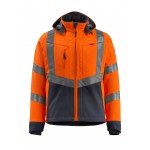Mascot Safe Supreme Blackpool 15502 Hi Vis Class 3 Softshell Jacket