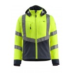 Mascot Safe Supreme Blackpool 15502 Hi Vis Class 3 Softshell Jacket