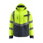 Mascot Safe Supreme Hastings 15535 Waterproof Hi Vis Class 3 Winter Jacket