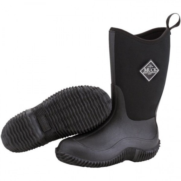 Muck Boots Kids Hale Black Wellingtons 