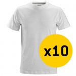 Snickers 10x 2502 T-Shirt Bundle
