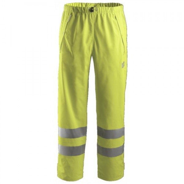 Snickers 8243 Hi-Vis PU Rain Trousers 
