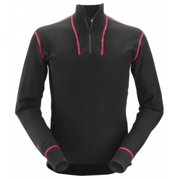 Snickers 9462 ProtecWork Half Zip Wool Shirt 