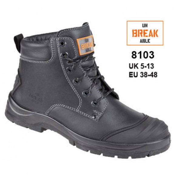 Himalayan 8103 Black Trench-Pro HyGrip Safety Boots