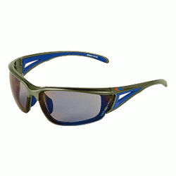 Cofra Armex Mirrored Blue Safety Glasses with Mirrored Blue Lenses anti scratch coating