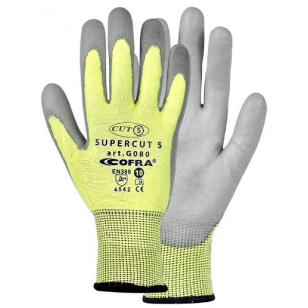 Cofra Supercut 5 Cut Protection 5 Gloves for Cut Protection 12pk