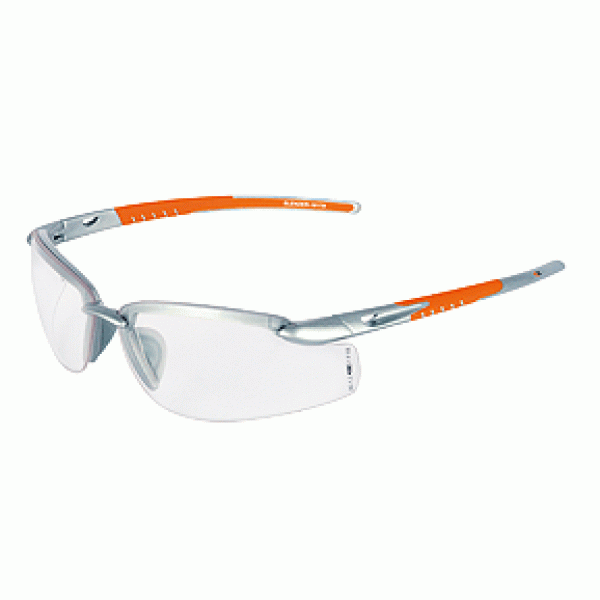 Cofra Slender Clear Safety Glasses with Clear Lenses anti scratch coating