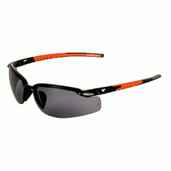 Cofra Slender Grey Safety Glasses with Grey Lenses anti scratch coating