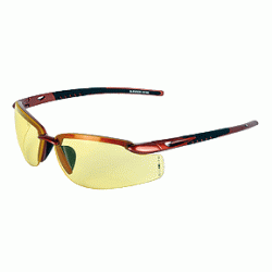 Cofra Slender Yellow Safety Glasses with Yellow Lenses anti scratch coating