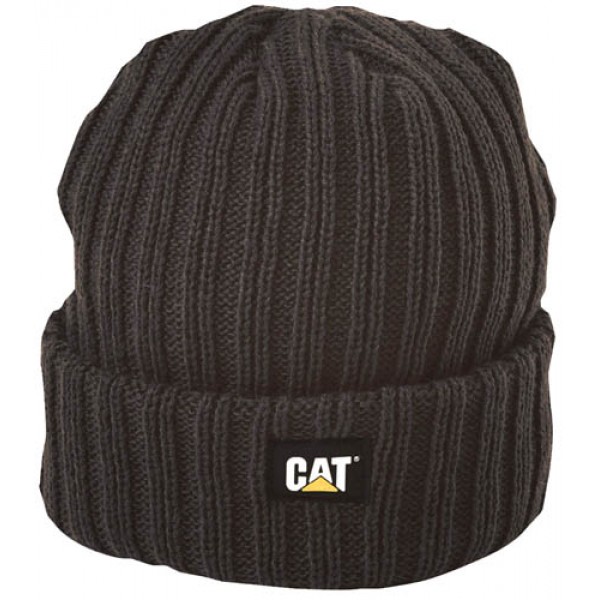 CAT C1443 Rib Watch Beanie, CAT Beanie